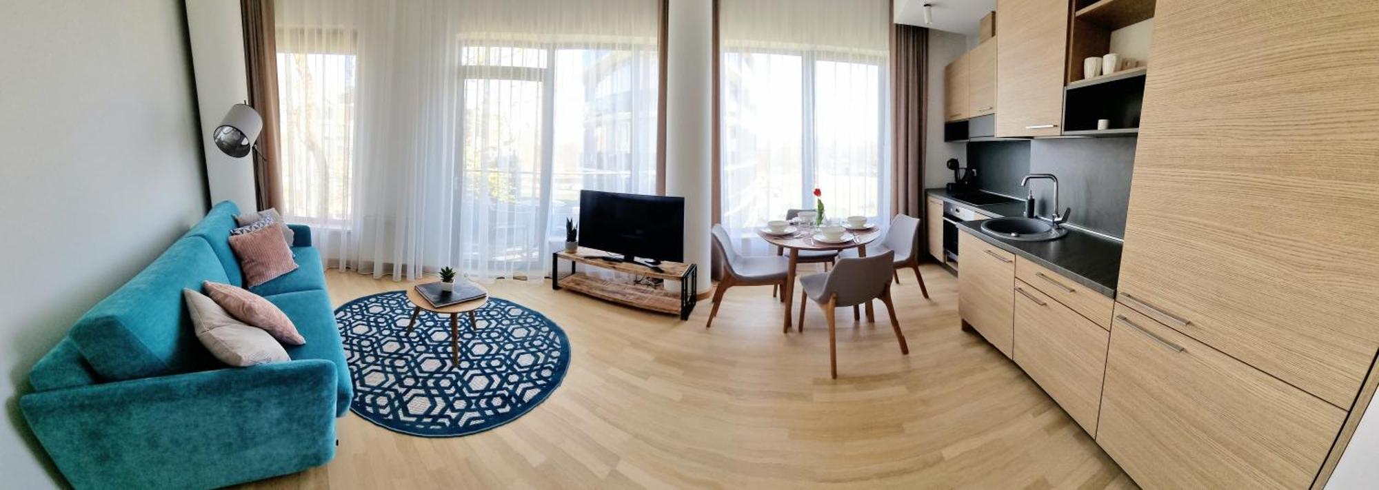 Melodija Apartments In Druskininkai Center Ngoại thất bức ảnh