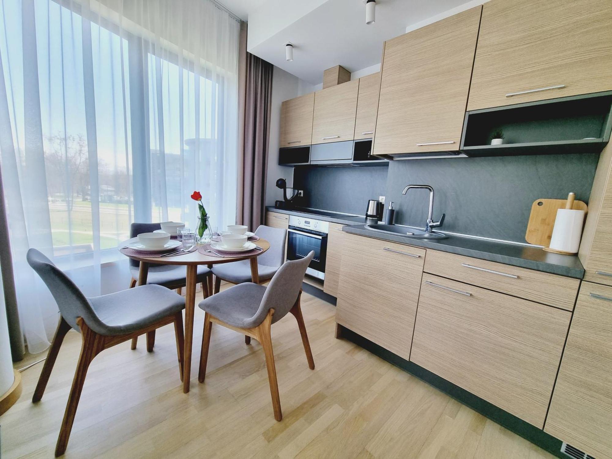 Melodija Apartments In Druskininkai Center Ngoại thất bức ảnh